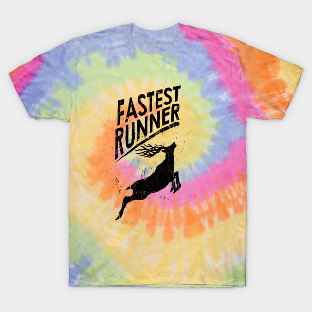 Deer Fastest runner T-Shirt by barmalisiRTB